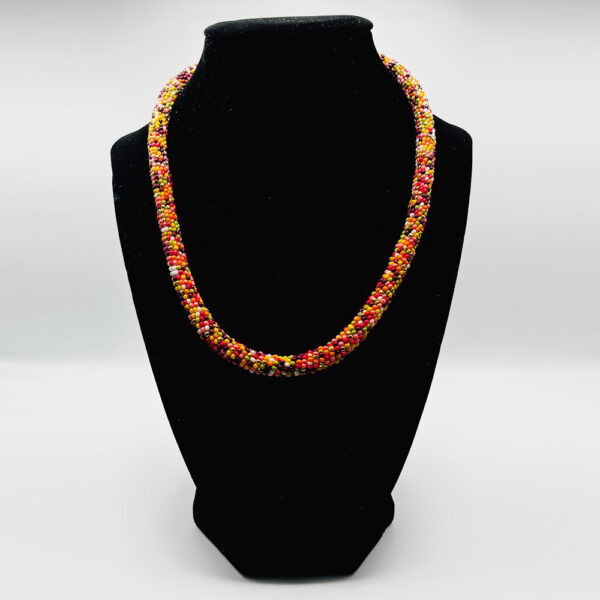 Live in Color- Mixed Stone Beaded Gemstone Necklace