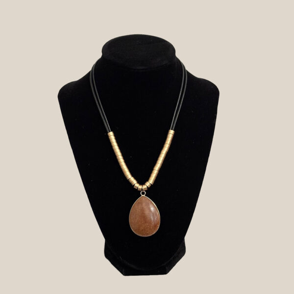 Strength in Every Thread, Wisdom in Every Stone: Necklace