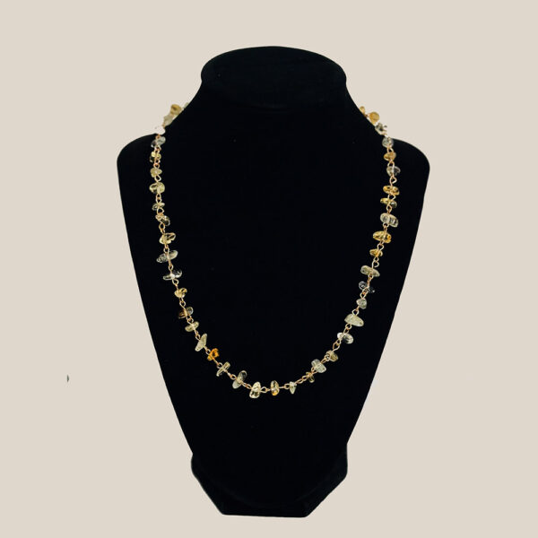 Golden Clarity: Necklace