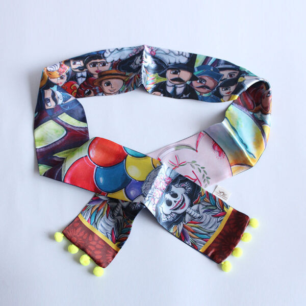 Artisan Scarf of Living Colors