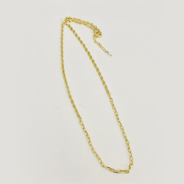 Interlaced Golden Necklace